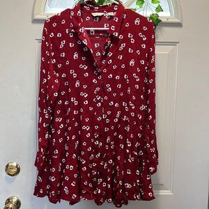 Tylho Anthropologie Poppy Lakin Tunic Top M